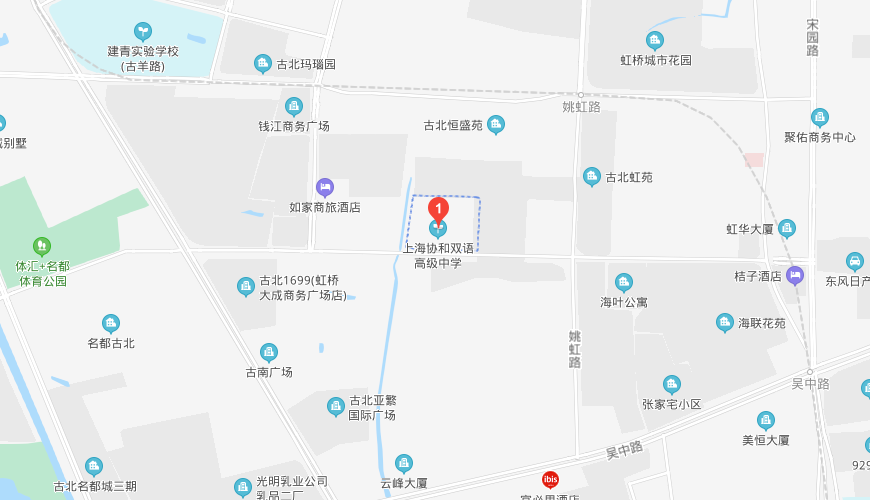 上海协和双语高级中学地图图片