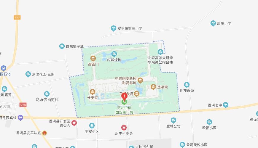京城学校地图图片