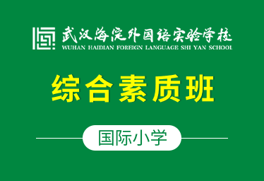武汉海淀外国语实验学校国际小学（综合素质班）招生简章