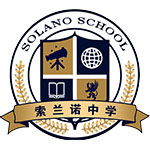 北京怀柔索兰诺中学校徽logo