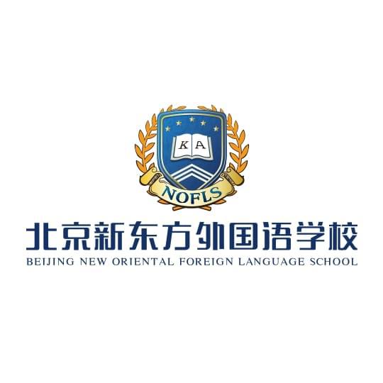 北京新东方扬州外国语学校校徽logo